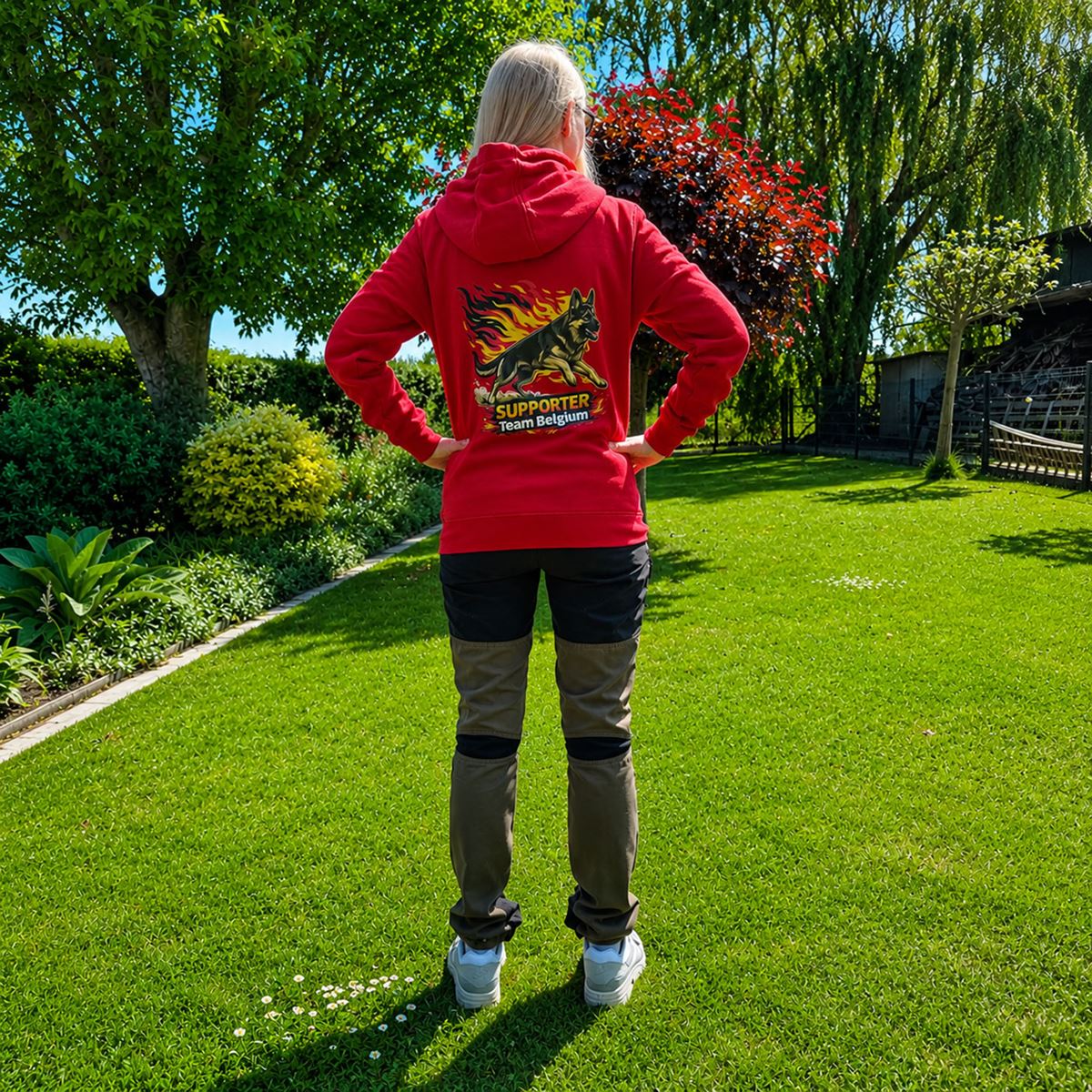 Hoodie Supporter Team Belgium