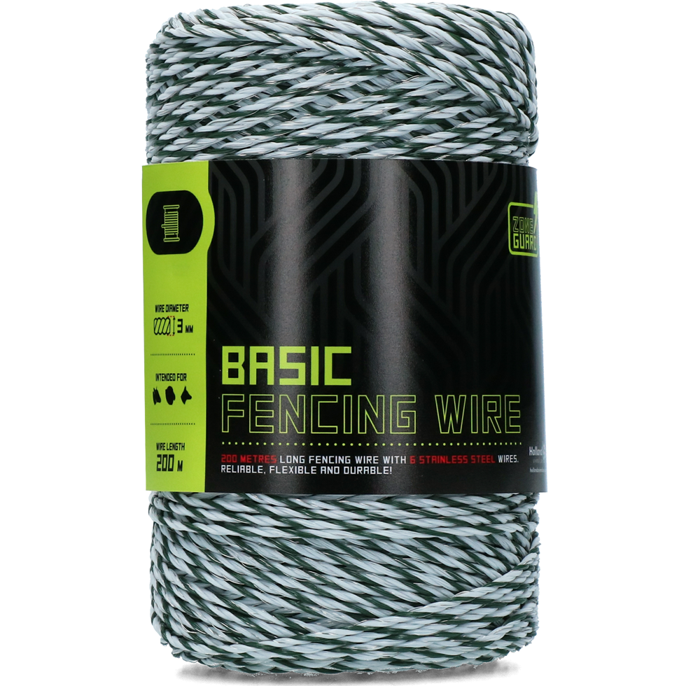 Zoneguard Basic Fencing Wire 3 mm 200 m