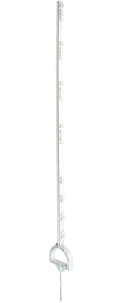 ZoneGuard Stirrup Post 155 cm white