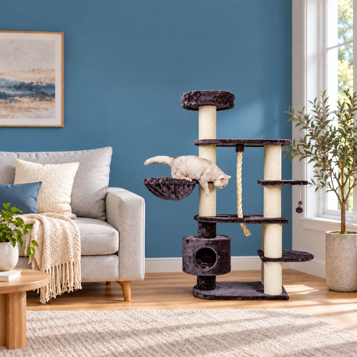 Cat Scratching Post Ultimate Luxury Tower
