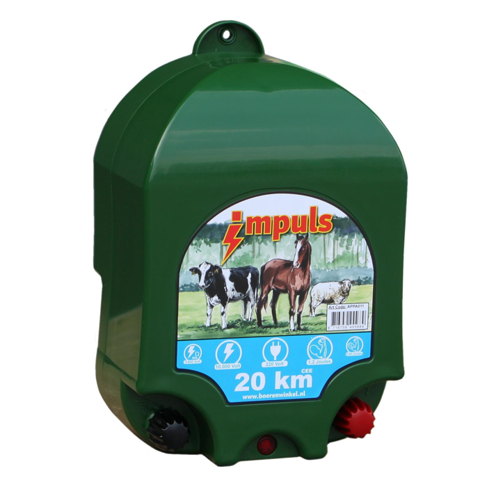 With one of our energizers you can easily and quickly provide power to your fence!