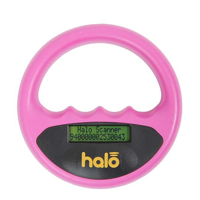 Halo Pet Microchip Reader Scanner Pink