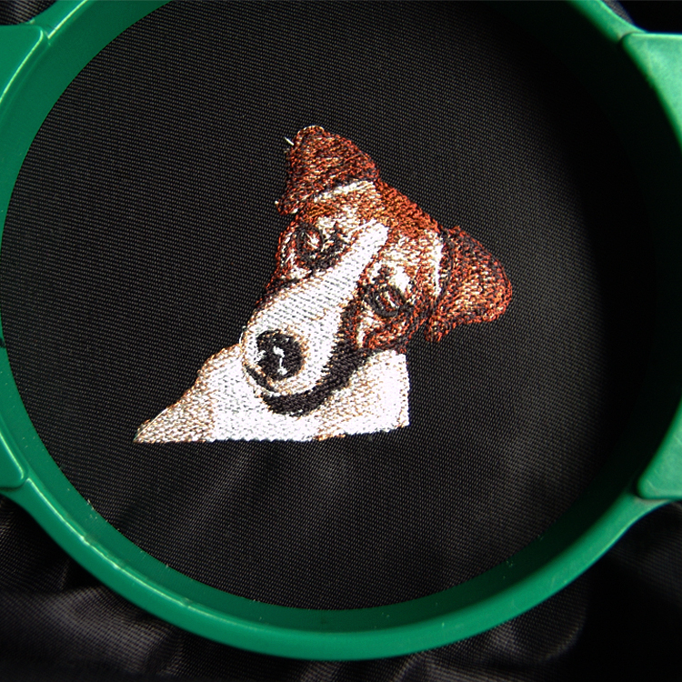 Honden borduren op uw textiel of kledij bij Euro Joe.
